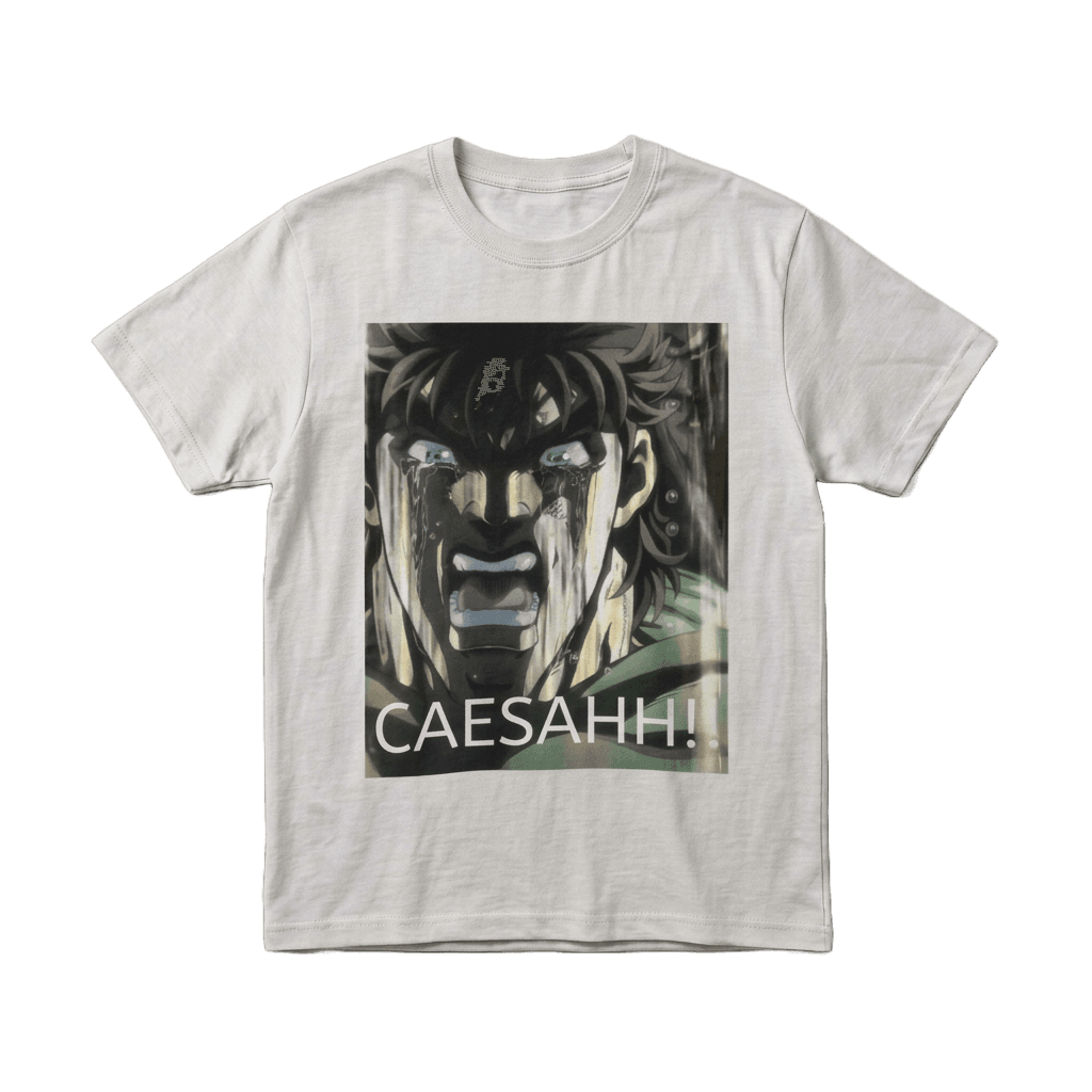 Caesahh!! Anime Crying Face Tee